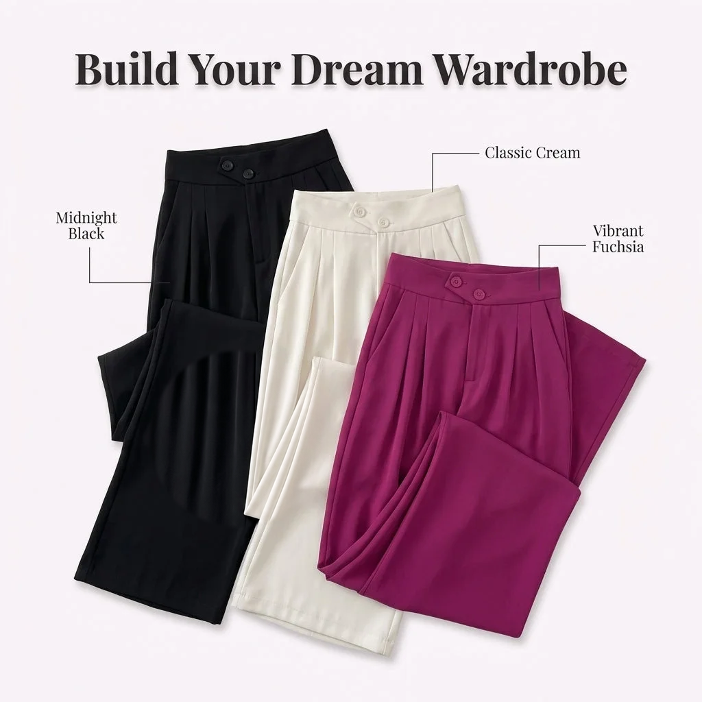 Pantalón Ancho – Estiliza Tu Silueta al Instante