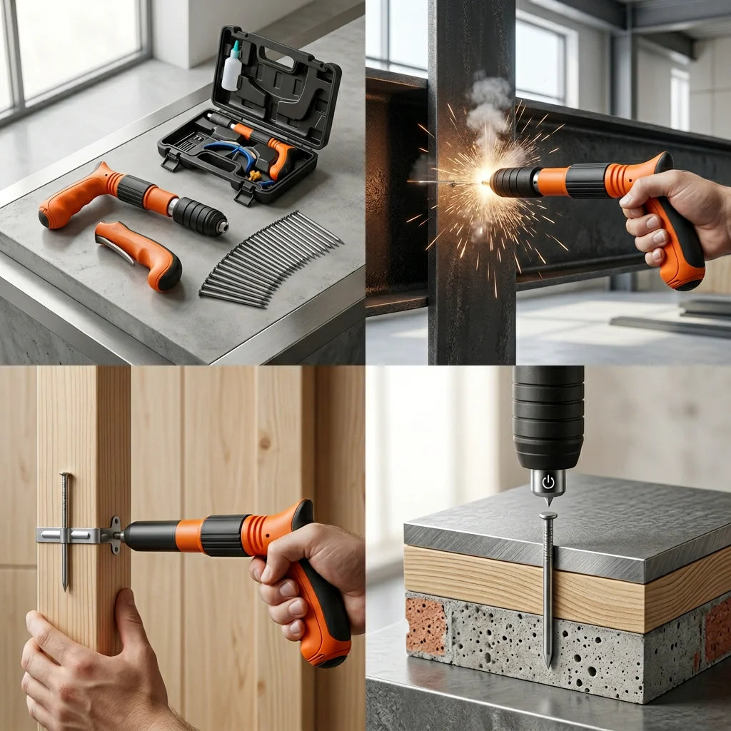 Dernier Jour -50% | Pistolet à Clous Ultime (+50 Clous Offerts) — photo 5
