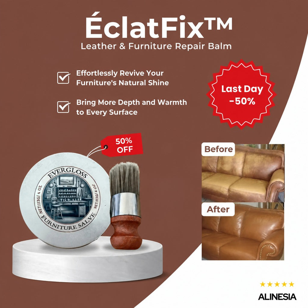 ÉclatFix Balsamo Riparatore per Pelle e Mobili