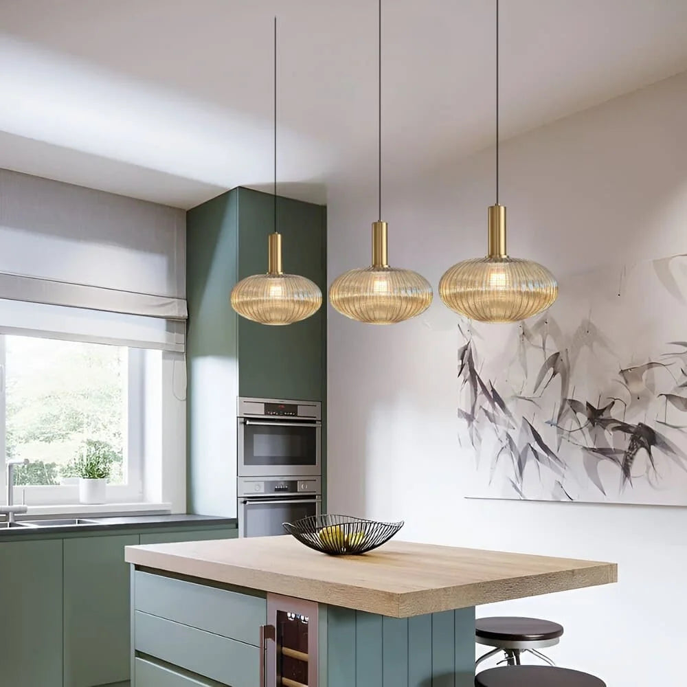 Suspension Chic En Verre Vintage — photo 36